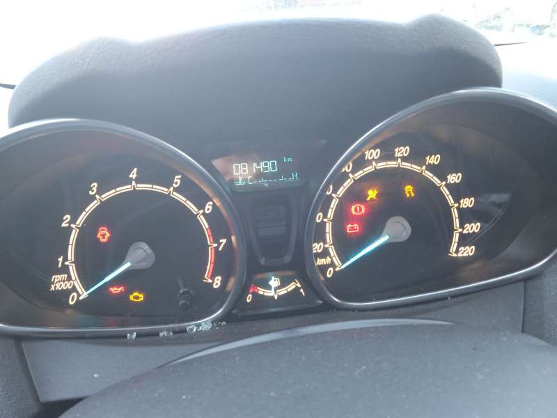 Recambio de cuadro instrumentos para ford fiesta vi (cb1, ccn) 1.25 referencia OEM IAM C1BT18049EAT 2086524 - Blanco 7