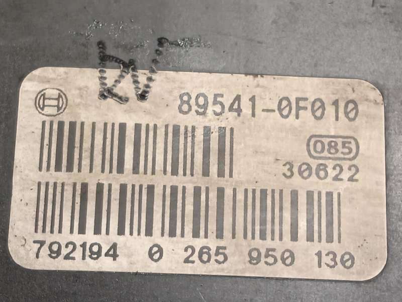 Recambio de abs para toyota corolla verso (r1) 1.8 sol referencia OEM IAM 445400F011 895410F0100 0265225284 5