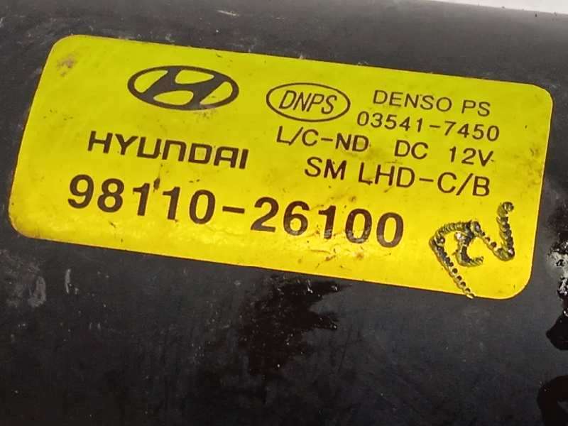 Recambio de motor limpia delantero para hyundai santa fe (sm) 2.0 crdi cat referencia OEM IAM 9811026100 - Azul 3