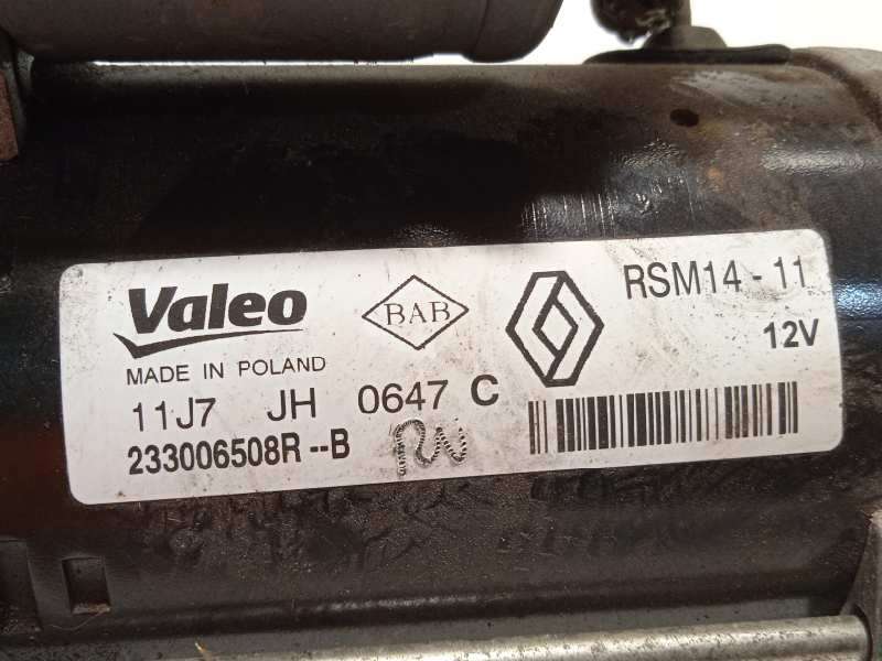 Recambio de motor arranque para renault captur 1.5 dci diesel fap referencia OEM IAM 233006508R  RSM1411 4