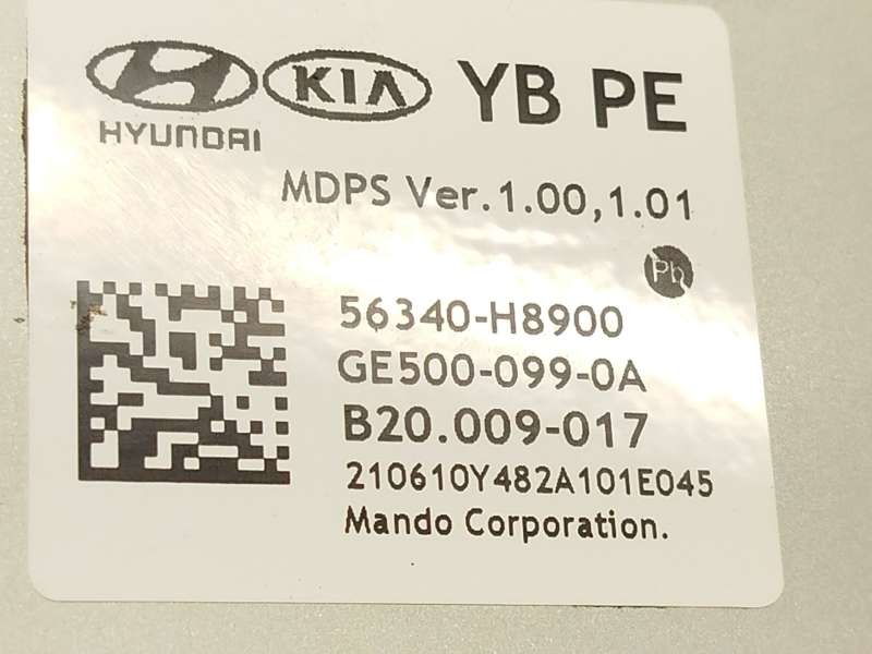 Recambio de columna direccion para kia stonic (ybcuv) 1.0 tgdi cat referencia OEM IAM 56300H8910 56340H8900 GE5000990A - Blanco 5
