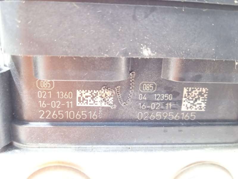 Recambio de abs para nissan qashqai (j11) n-tec referencia OEM IAM 476604EA1E 0265956165 269620 6