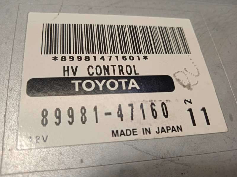 Recambio de modulo electronico para toyota prius (nhw20) basis referencia OEM IAM 8998147160 4