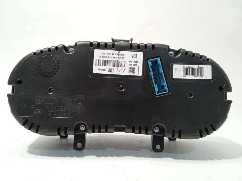 Recambio de cuadro instrumentos para seat ibiza (6j5) reference referencia OEM IAM 6J0920807  A2C92356000 - Blanco 3