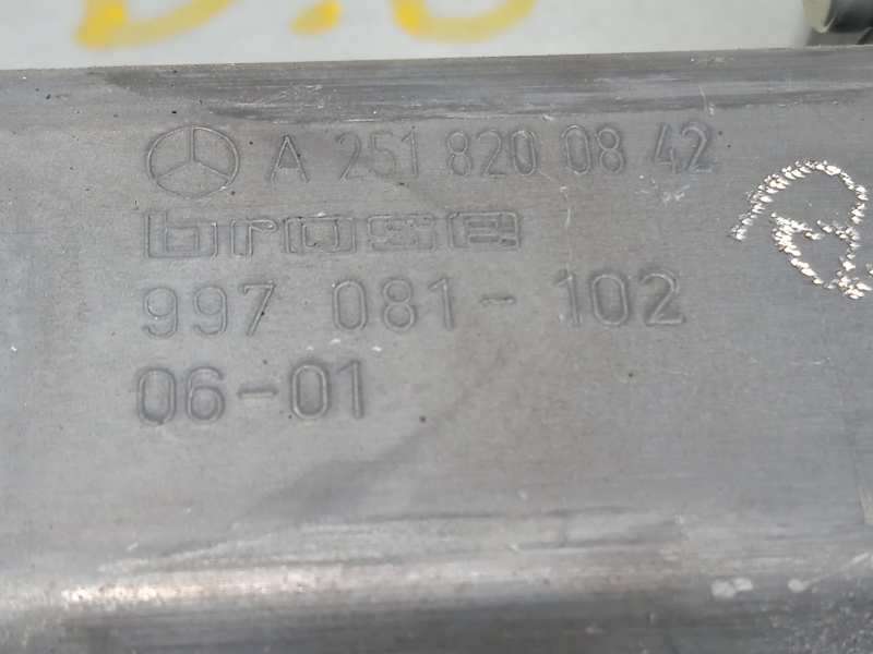 Recambio de elevalunas delantero derecho para mercedes-benz clase m (w164) 320 / 350 cdi (164.122) referencia OEM IAM A251820084 - Negro 5