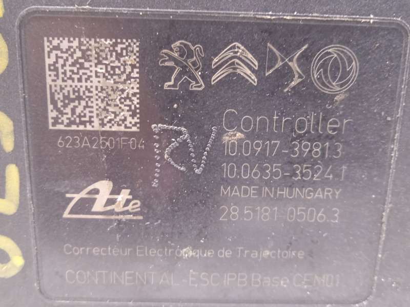 Recambio de abs para peugeot 2008 ii (ud_, us_, uy_, uj_, ur_, uc_) 1.2 puretech 130 referencia OEM IAM 9858993780 10091739813 1 6