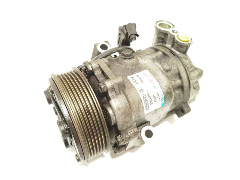 Recambio de compresor aire acondicionado para fiat doblo cargo (263_) 1.3 d multijet referencia OEM IAM 51893889 1921F SD6V12 - Blanco 3