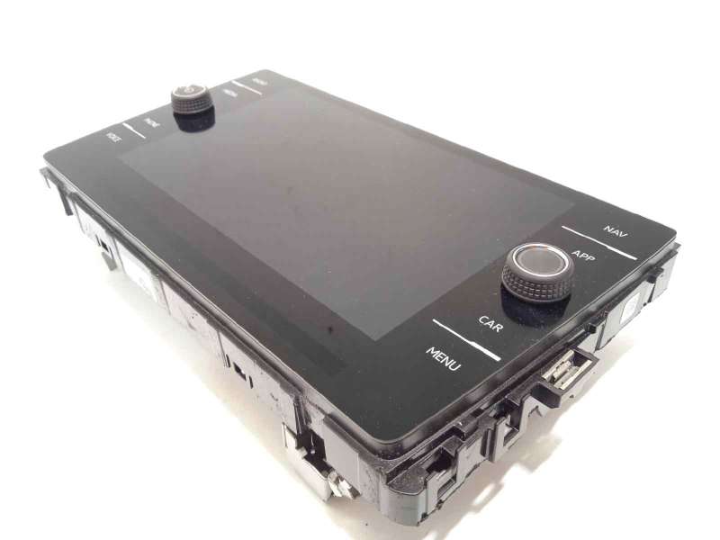 Recambio de pantalla multifuncion para volkswagen polo 1.0 tsi referencia OEM IAM 5NN919605B  A3C08667400 - Negro 2