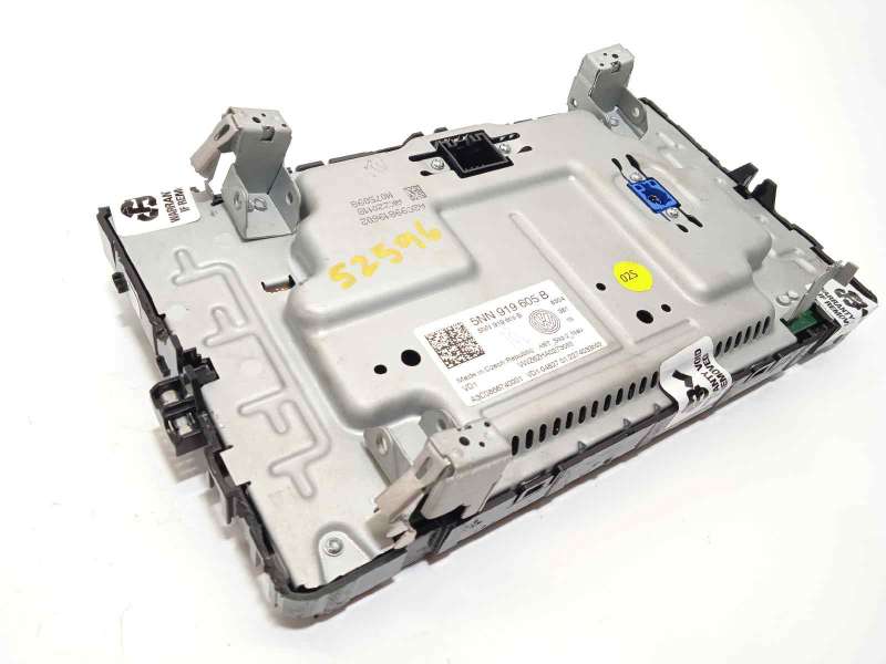 Recambio de pantalla multifuncion para volkswagen polo 1.0 tsi referencia OEM IAM 5NN919605B  A3C08667400 - Negro 4