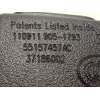 Recambio de espejo interior para lancia voyager (404) gold referencia OEM IAM 55157457AC K55157457AC 37186002