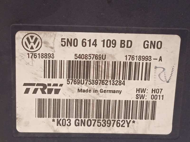 Recambio de abs para volkswagen tiguan (5n2) sport 4motion bluemotion referencia OEM IAM 5N0614109BD 17618893 54085769U 5