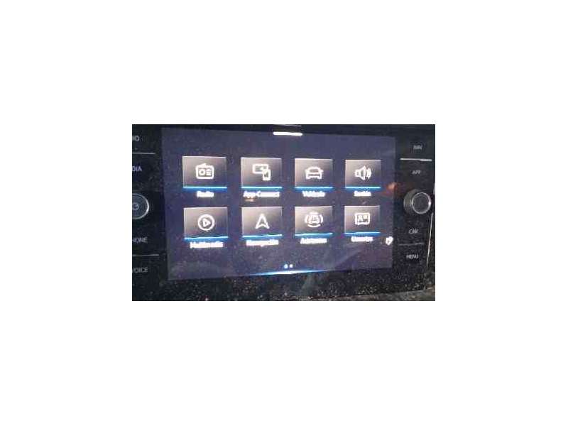 Recambio de pantalla multifuncion para volkswagen polo 1.0 tsi referencia OEM IAM 5NN919605B  A3C08667400 - Negro 7