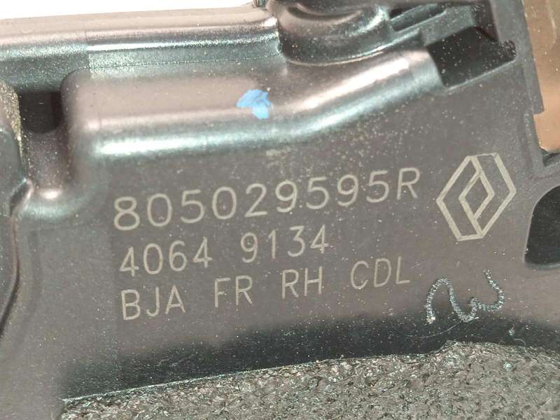 Recambio de cerradura puerta delantera derecha para renault clio v 1.0 tce referencia OEM IAM 805029595R - Negro 3