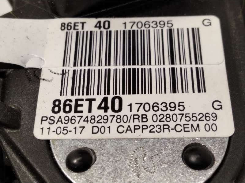Recambio de potenciometro pedal para peugeot expert furgón pro standard referencia OEM IAM 9674829780  86ET40 - Blanco 5