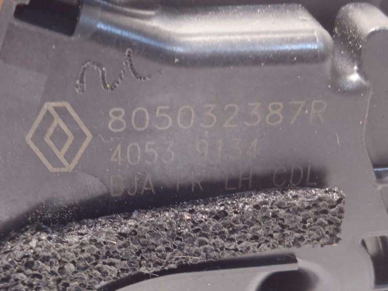 Recambio de cerradura puerta delantera izquierda para renault clio v 1.0 tce referencia OEM IAM 805032387R - Negro 3