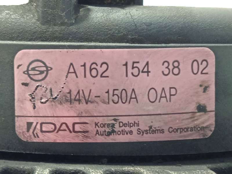 Recambio de alternador para ssangyong rodius 2.7 turbodiesel cat referencia OEM IAM A1621543802 - Negro 4