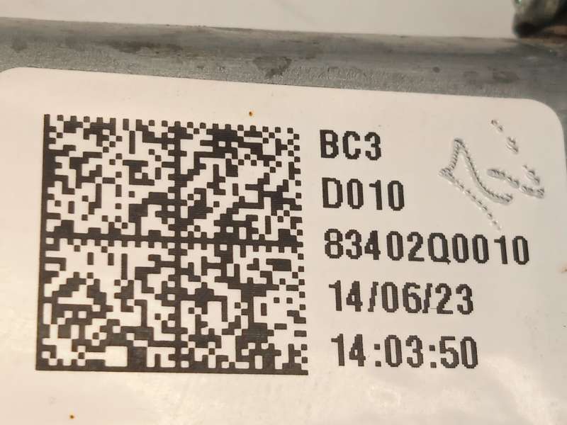Recambio de elevalunas trasero derecho para hyundai bayon (bc3) 1.2 mpi referencia OEM IAM 83460Q0000 83402Q0010 - Negro 4