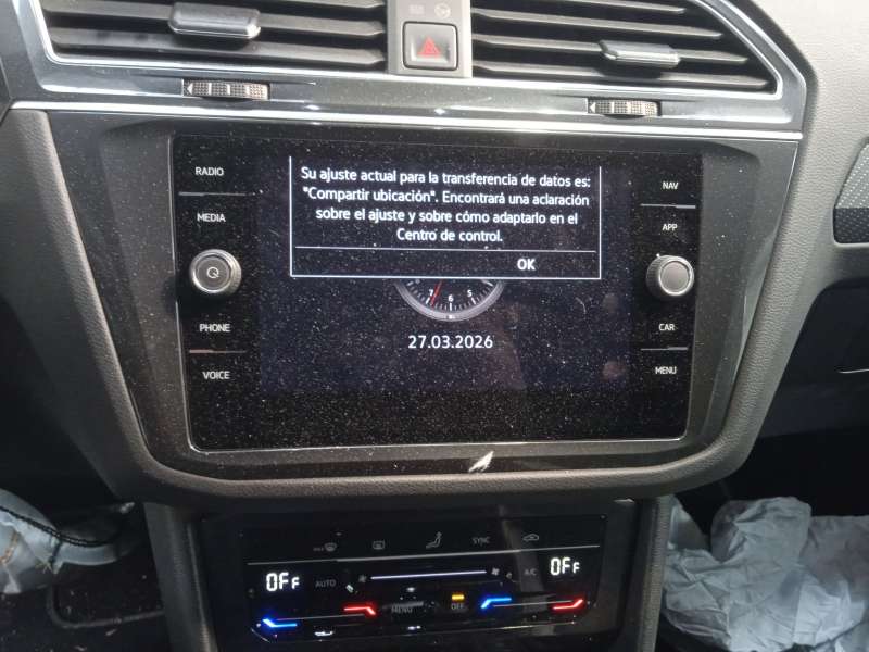Recambio de pantalla multifuncion para volkswagen tiguan (ad1, ax1) 2.0 tdi referencia OEM IAM 5NN919605B  A3C0866740000 7