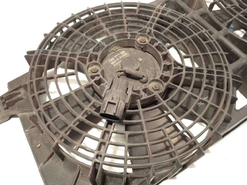 Recambio de electroventilador para ssangyong rodius 2.7 turbodiesel cat referencia OEM IAM 8821021050 - Negro 2