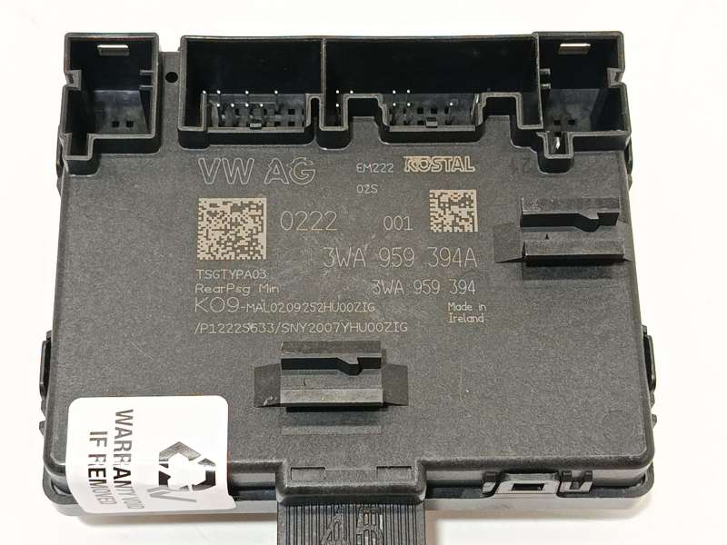 Recambio de modulo electronico para volkswagen tiguan 2,0 tig referencia OEM IAM 3WA959594A 3WA959594 4