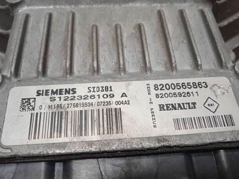 Recambio de centralita motor uce para nissan tiida (c11x/sc11x) 1.5 dci turbodiesel cat referencia OEM IAM 8200565863  S12232610 4