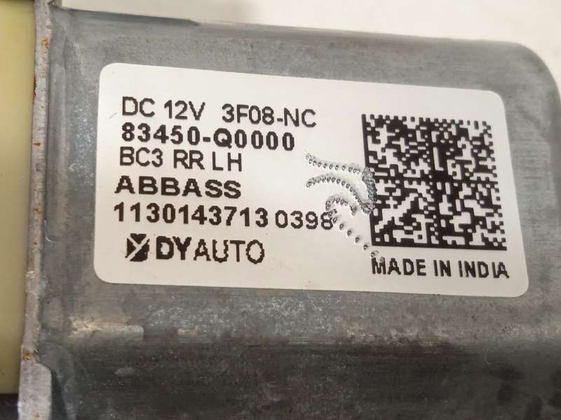 Recambio de elevalunas trasero izquierdo para hyundai bayon (bc3) 1.2 mpi referencia OEM IAM 83450Q0000 83401Q0010 - Negro 5