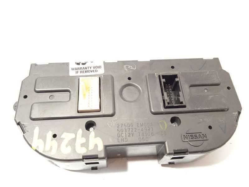 Recambio de mando climatizador para nissan tiida (c11x/sc11x) 1.5 dci turbodiesel cat referencia OEM IAM 27500EM00A  5037224993 4