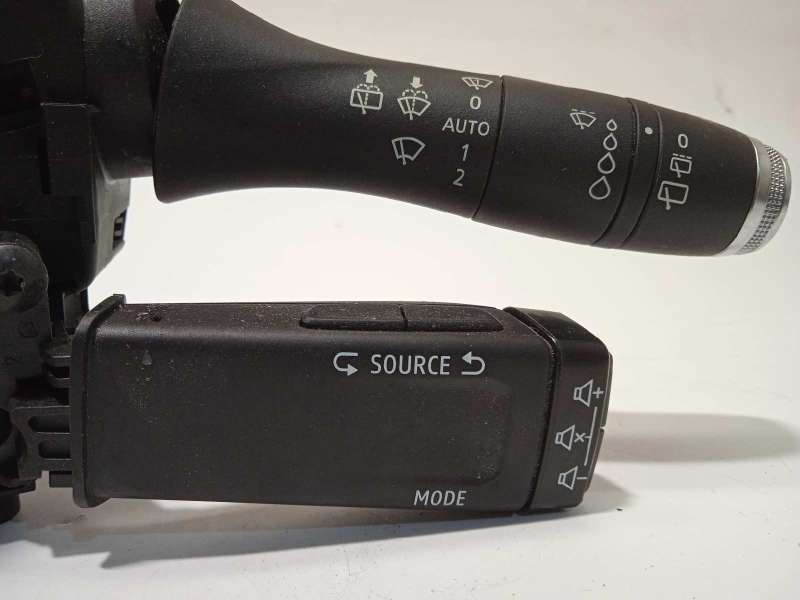 Recambio de mando intermitentes para renault clio v 1.0 tce referencia OEM IAM 255675601R - Negro 3