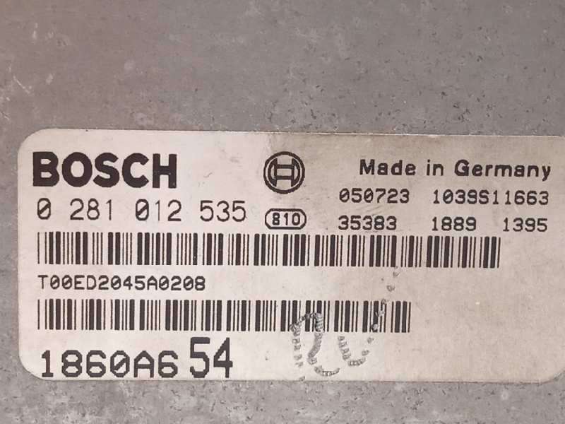 Recambio de centralita motor uce para mitsubishi grandis (na0w) referencia OEM IAM 1860A654  0281012535 4