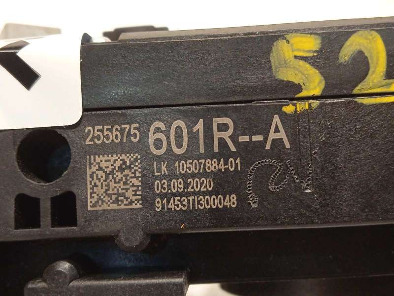Recambio de mando intermitentes para renault clio v 1.0 tce referencia OEM IAM 255675601R - Negro 6