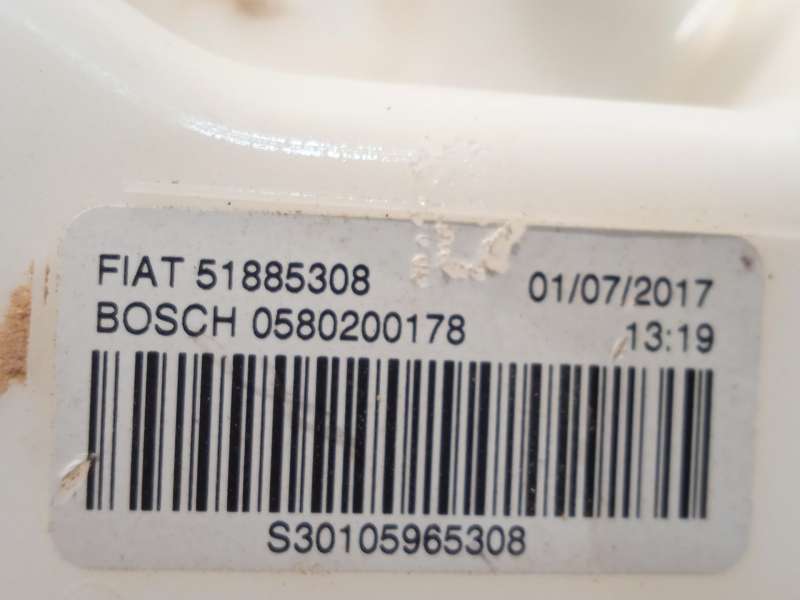 Recambio de bomba combustible para fiat 500l (351_, 352_) 1.4 (199lyb1b) referencia OEM IAM 51885308  0580200178 - Blanco 5