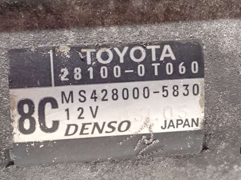 Recambio de motor arranque para toyota avensis sedán (_t27_) 1.8 (zrt271_) referencia OEM IAM 281000T060  4280005830 - Granate 4