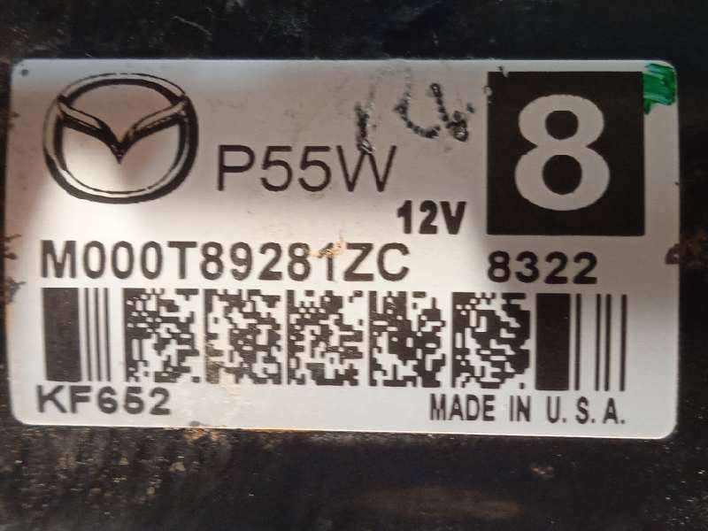 Recambio de motor arranque para mazda 2 lim. () 1.5 16v cat referencia OEM IAM P55W18400  M000T89281ZC - Azul 5