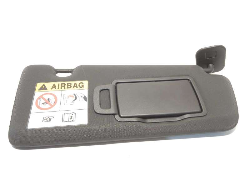 Recambio de parasol derecho para renault clio v 1.0 tce referencia OEM IAM 964007349R - Negro 2