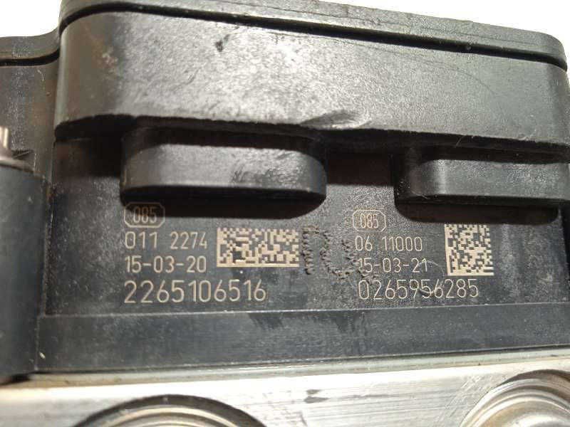 Recambio de abs para renault captur intens referencia OEM IAM 476605492R 2265106516 269633 5
