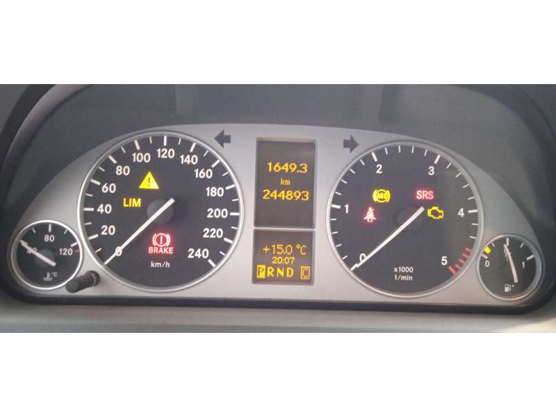 Recambio de cuadro instrumentos para mercedes-benz clase b sports tourer (w245) b 180 cdi (245.207) referencia OEM IAM A16944010 7