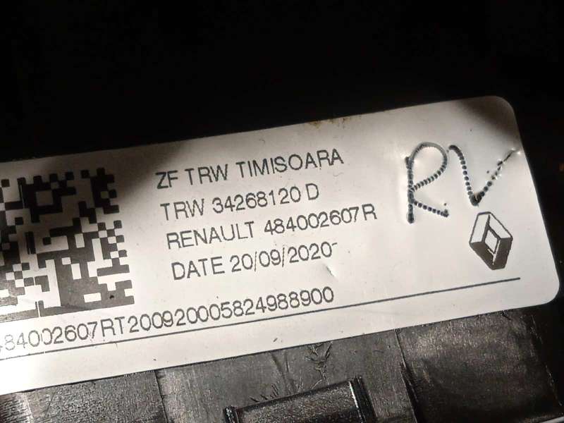 Recambio de volante para renault clio v 1.0 tce referencia OEM IAM 484002607R - Negro 5