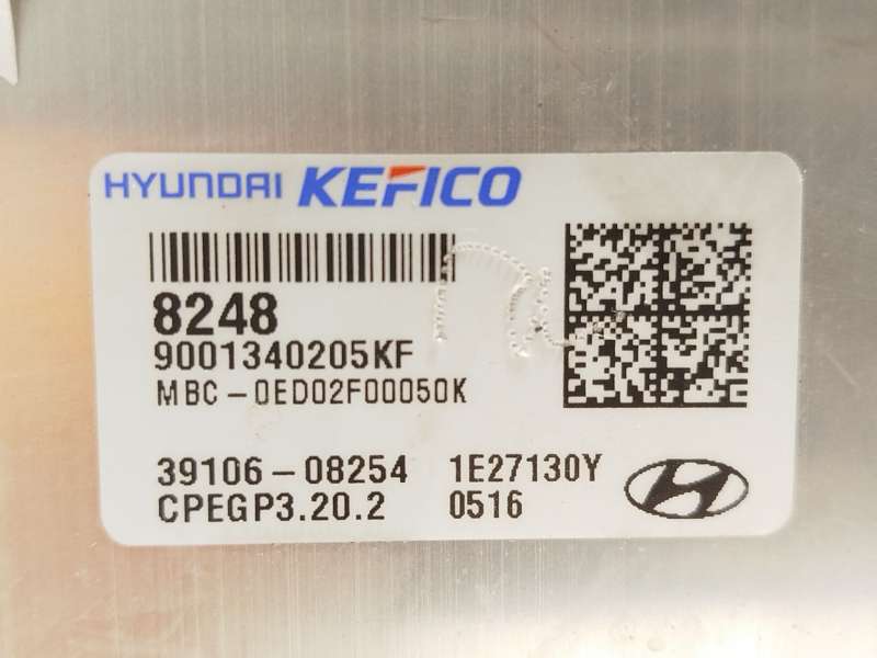 Recambio de centralita motor uce para hyundai i20 iii (bc3, bi3) 1.2 referencia OEM IAM 3910608254  9001340205KF - Gris 4
