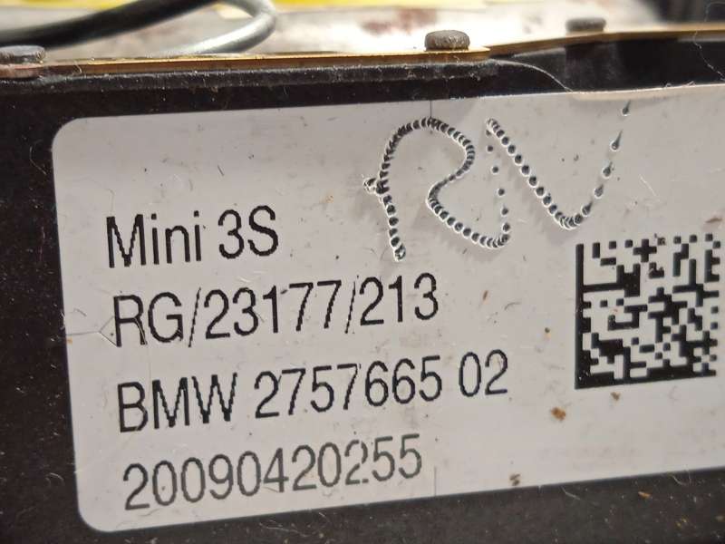 Recambio de airbag delantero izquierdo para mini r56 cooper referencia OEM IAM 2757665 32302757665 - Rojo 4
