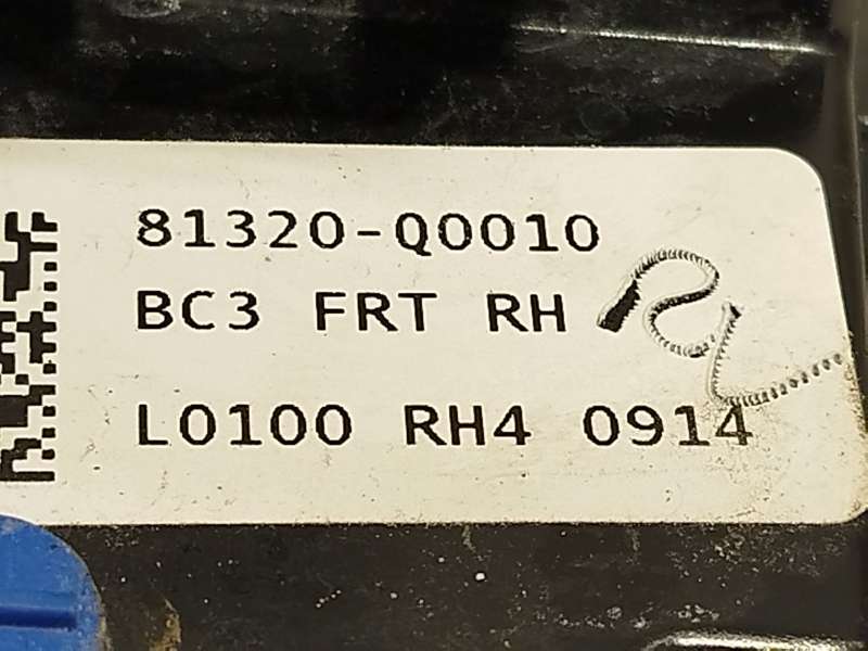Recambio de cerradura puerta delantera derecha para hyundai i20 iii (bc3, bi3) 1.2 referencia OEM IAM 81320Q0010 - Gris 3