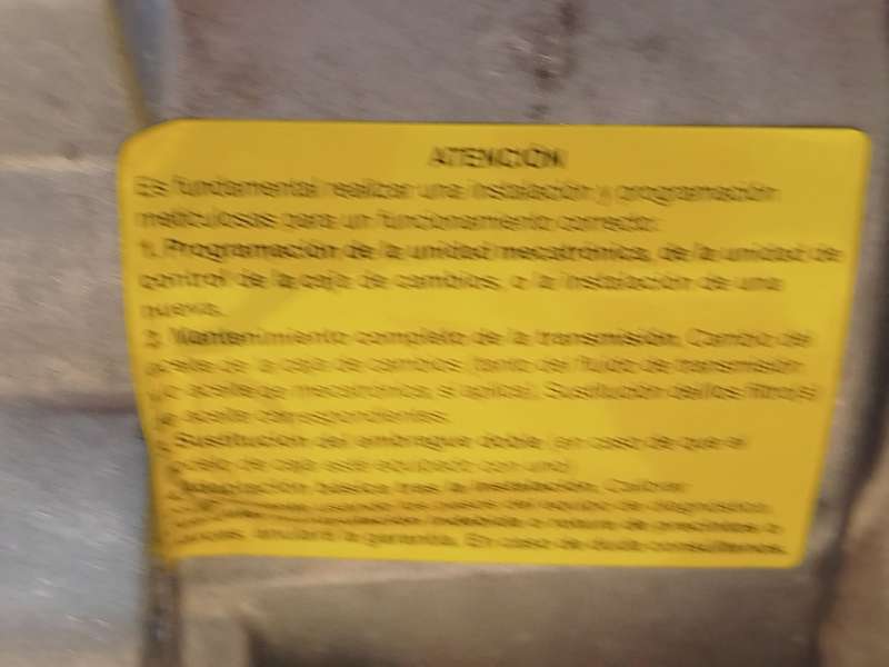 Recambio de caja cambios para seat ibiza v (kj1, kjg) 1.5 tsi referencia OEM IAM WQA 0CW300053Q002 FD7CW006 7