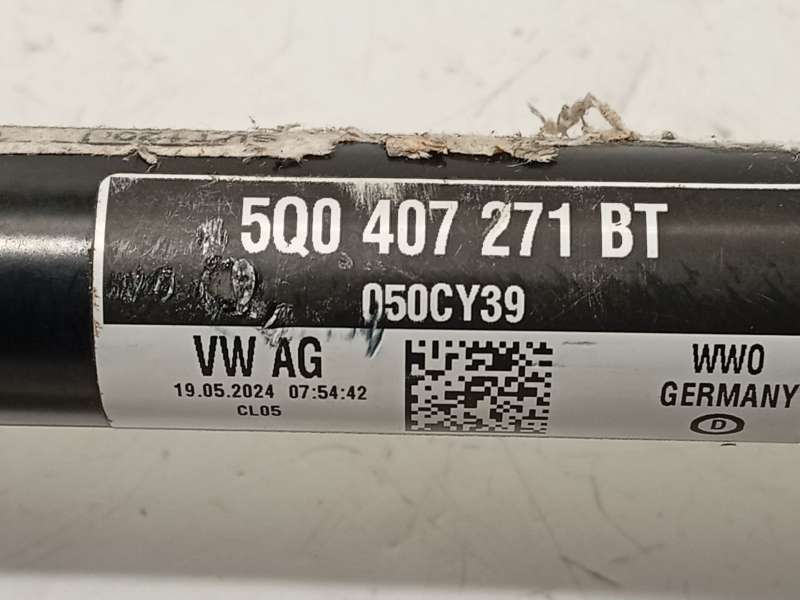 Recambio de transmision delantera izquierda para seat leon (kl1, klg) 1.5 etsi referencia OEM IAM 5Q0407271BT - Rojo 4
