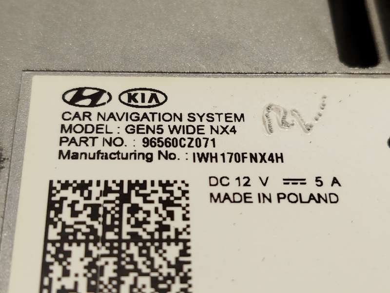 Recambio de sistema navegacion gps para hyundai tucson (nx4e, nx4a) 1.6 t-gdi hybrid referencia OEM IAM 96560CZ071 - Azul 5