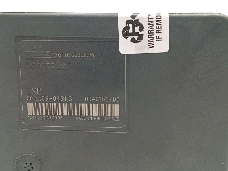 Recambio de abs para mitsubishi grandis (na_w) 2.0 di-d (na8w) referencia OEM IAM 4670A078 00401617D0 06210209254 6