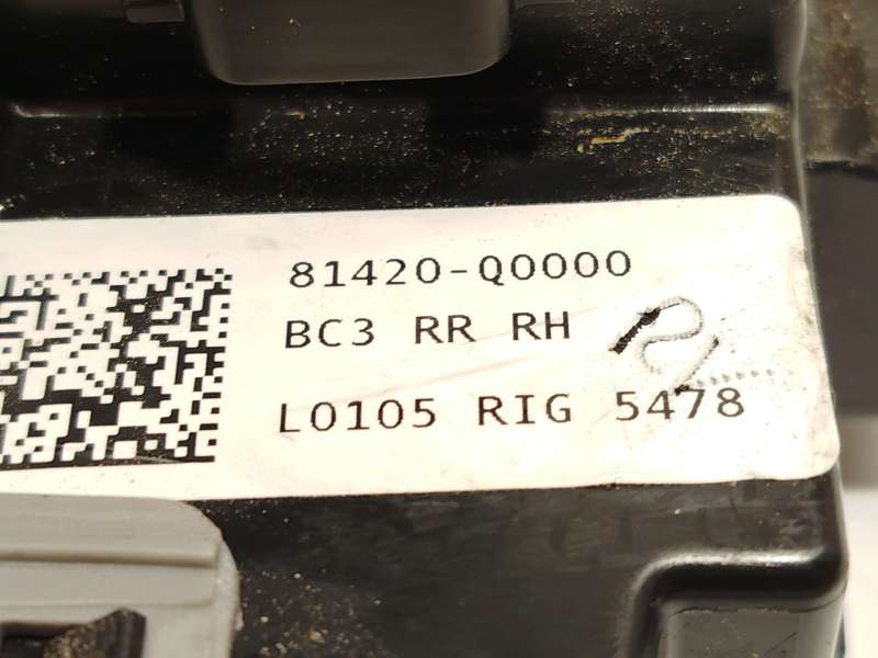Recambio de cerradura puerta trasera derecha para hyundai i20 iii (bc3, bi3) 1.2 referencia OEM IAM 81420Q0000 - Gris 3
