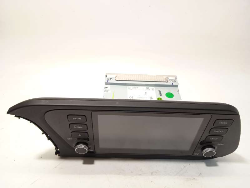 Recambio de sistema audio / radio cd para hyundai bayon (bc3) 1.2 mpi referencia OEM IAM 96160Q0421NNB  ABDCOSWEP - Negro 3