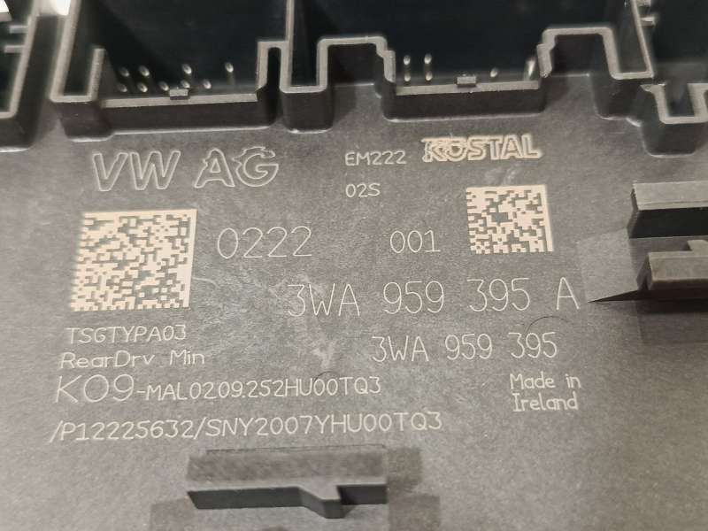 Recambio de modulo electronico para volkswagen tiguan 2,0 tig referencia OEM IAM 3WA959595A 3WA959595 5