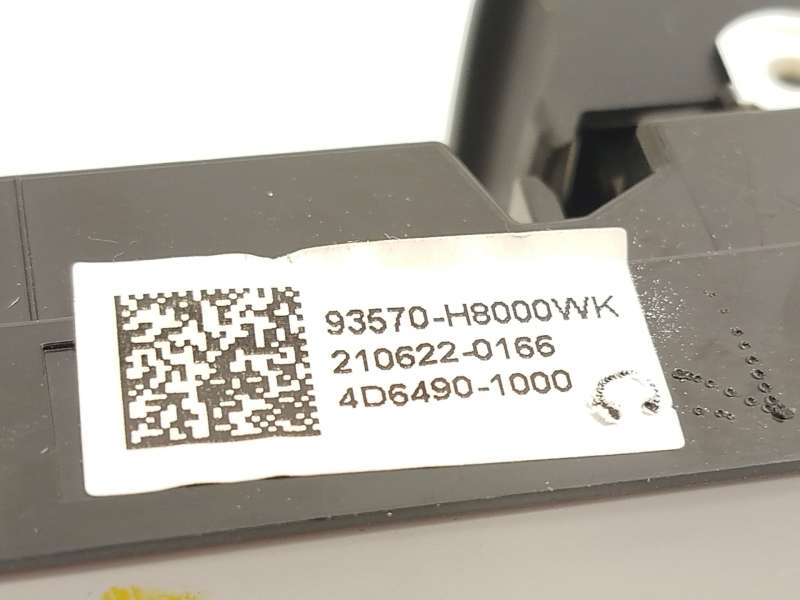 Recambio de mando elevalunas delantero izquierdo para kia stonic (ybcuv) 1.0 tgdi cat referencia OEM IAM 93570H8000WK - Blanco 5