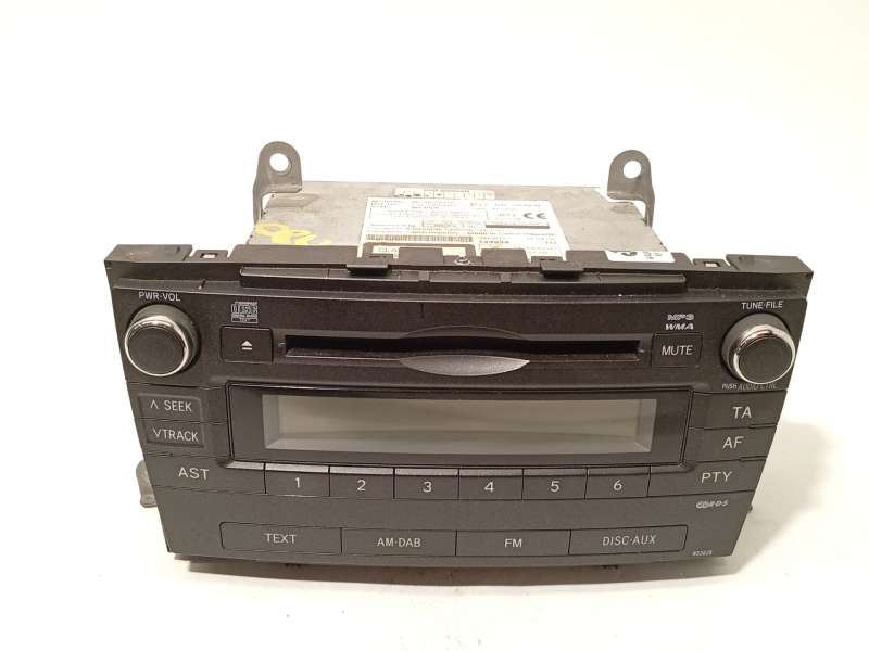 Recambio de sistema audio / radio cd para toyota avensis sedán (_t27_) 1.8 (zrt271_) referencia OEM IAM 8612005150 - Granate 3