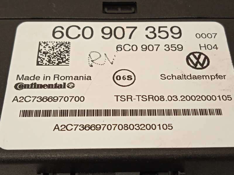 Recambio de modulo electronico para seat arona fr referencia OEM IAM 6C0907359  A2C73669707 5